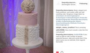pearl wedding cakes
