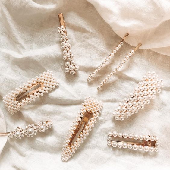 Pearl Hair Clips The Popular Hair Accessory Trend 2019 - PearlsOnly ...
